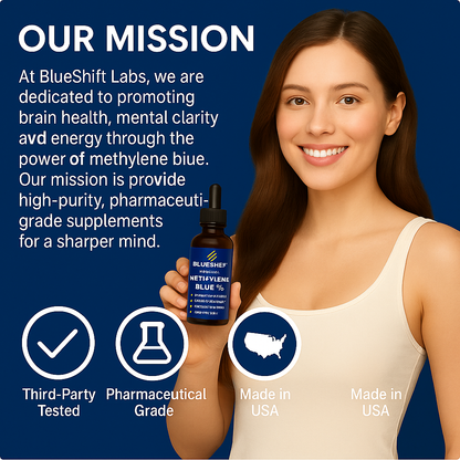 Ultimate BLUESHIFT LABS Methylene Blue 1% - Liquid Drops